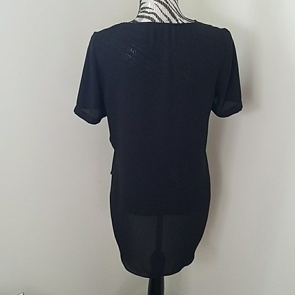 Top Shop sheer top - Picture 2 of 4